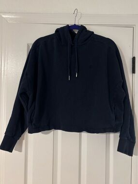 Sweaty Betty Navy Blue Hoodie Size L